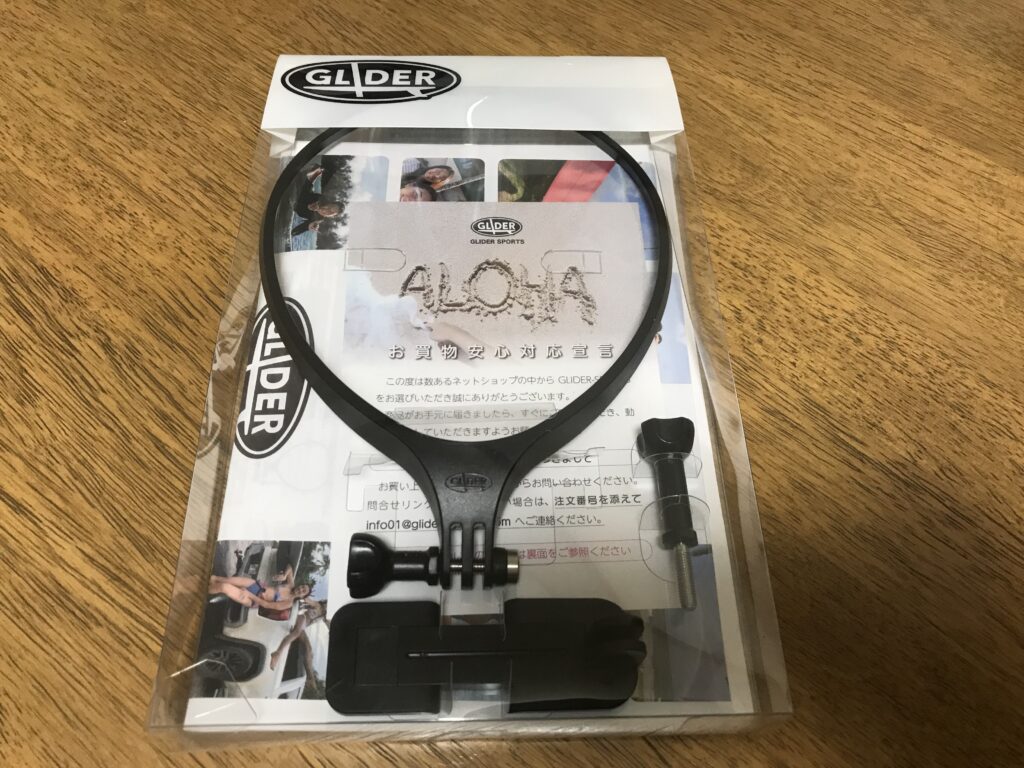 GLIDER GoPro用 アクセサリー ネックマウント® Air マットブラッ